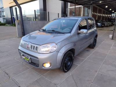 FIAT - UNO - 2014/2014 - Cinza - R$ 34.900,00