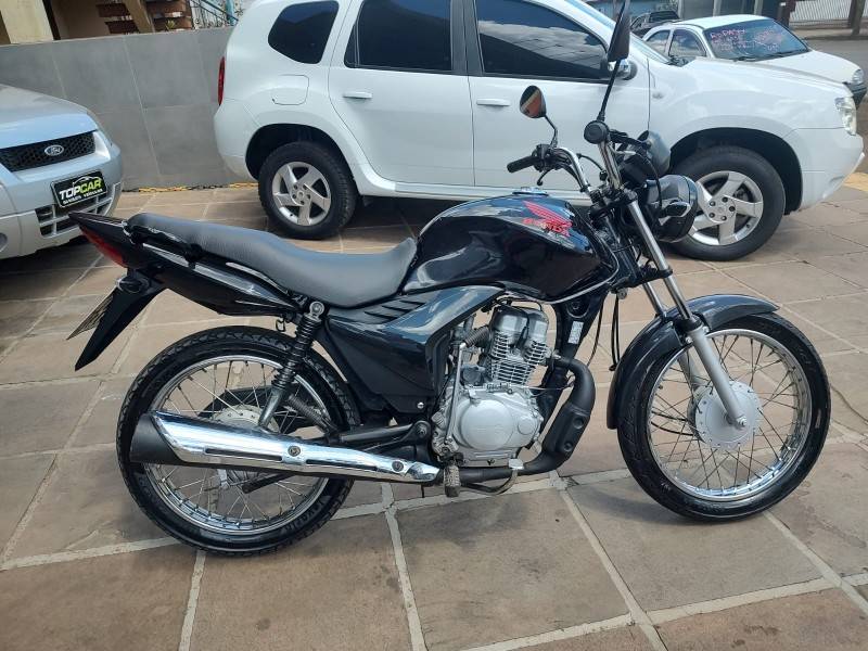 HONDA - CG 125 - 2008/2008 - Preta - R$ 8.900,00