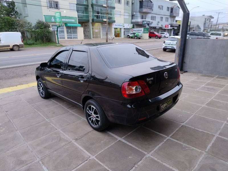 FIAT - SIENA - 2009/2010 - Preta - R$ 25.900,00